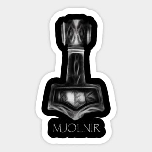 Mjolnir - Thor's Hammer Sticker